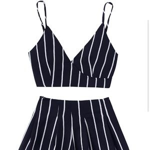 Two piece navy set